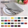 Encasa Cotton Fabric Napkins, Set of 6, Size 43 x