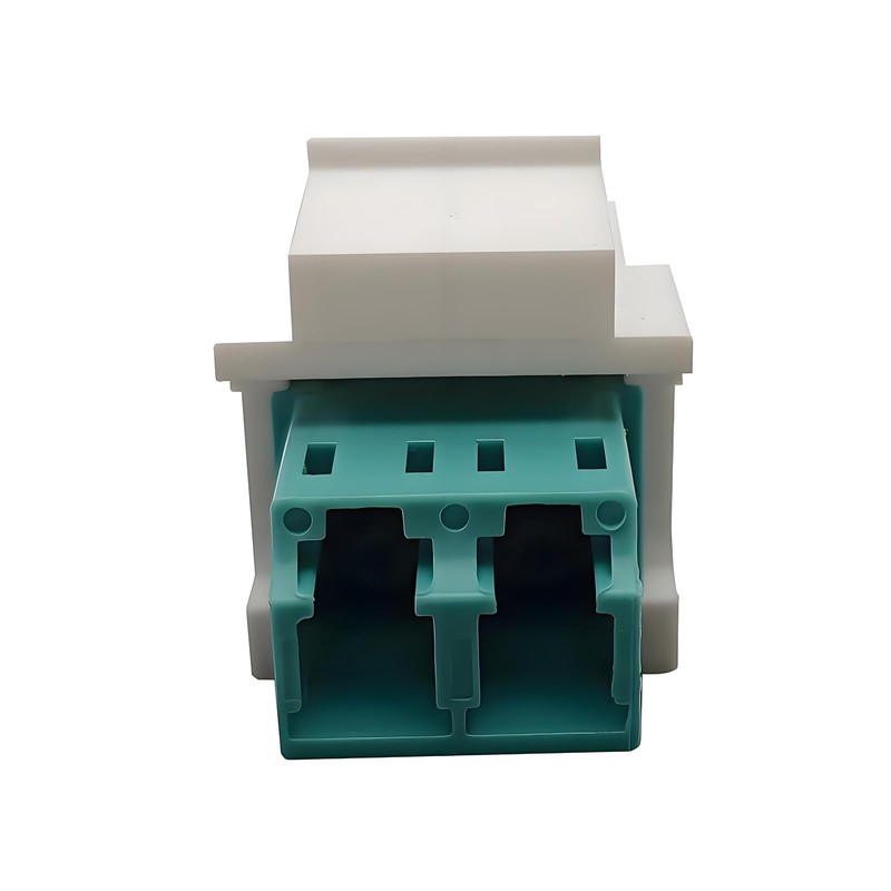 JOVXIAZ 10-Pack LC to LC Duplex Fiber Optic Coupler –