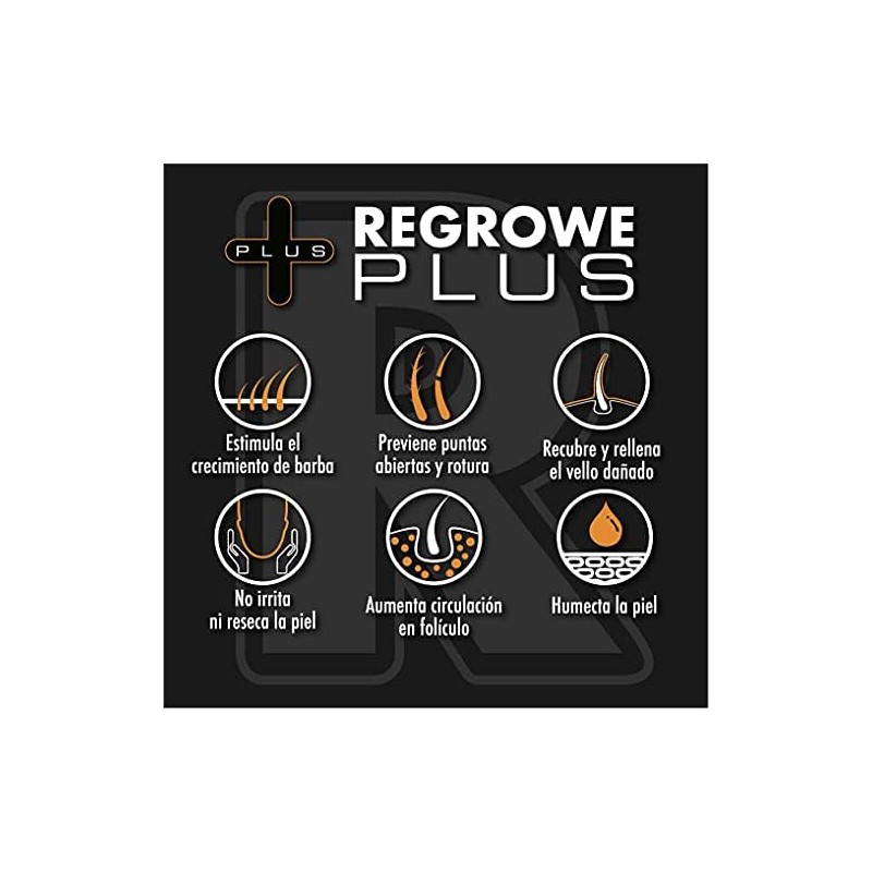 Regrowe - Bálsamo de Crecimiento de Barba Fortificado Regrowe Plus