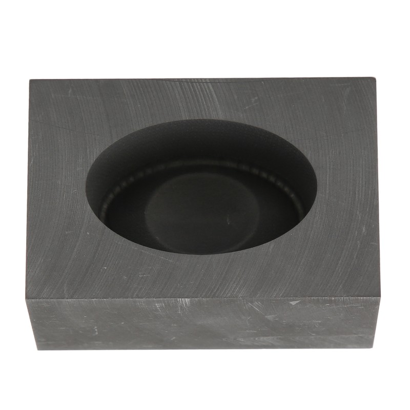 Graphite Mold High Temperature Resistance 3x4x6cm Ingot Shape Smelting Molds
