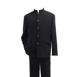 SBluuCosplay Japanese School Uniform Cosplay Costume Black Jacket and Pants (Large)