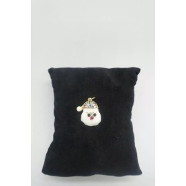 Unbranded Christmas Santa's face pendent with colorful points in hat