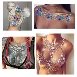 100pcs 10mm Flat Back Gems 3D Heart Rhinestones, Acrylic Charms Heart Stones DIY Crafts, Costume Jewels Making for Crafting, Face, Hats, Shoes Embellishments Accessories (Deep Blue AB)