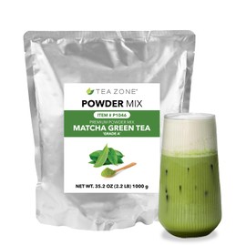 Tea Zone - Té verde matcha de 2.2 libras (grado A) en polvo                                                                                           