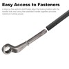 sourcing map Offset Box End Tubular Handle Wrench 1-5/16" CR-V
