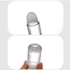 2Pcs 50ml Clear Glass Roll on Bottles Empty Roller Bottles