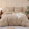 King Size Duvet Cover Set 104"×90" - 100% Washed Cotton