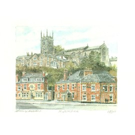 GDF Galleries Limited Edition print of Macclesfield by Phillip & Glyn Martin