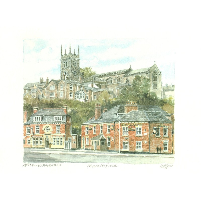 GDF Galleries Limited Edition print of Macclesfield by Phillip &