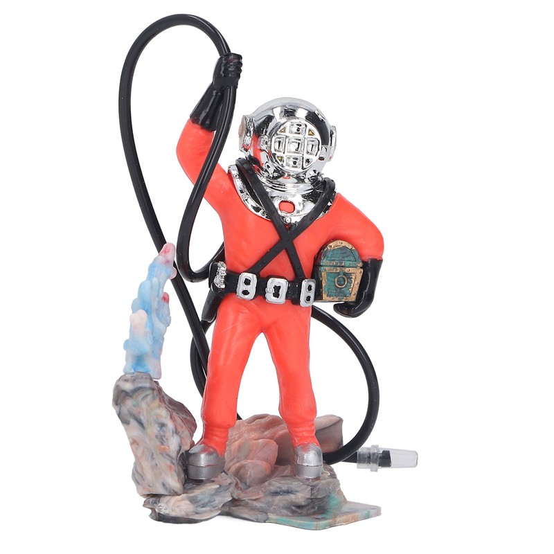 Air Action Aerating Diver Aquarium Decoration Exquisite Diver Fish Tank