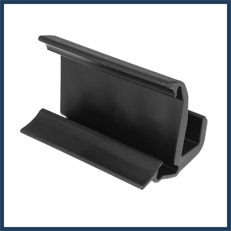 INFINAUTO Pair Black Left Right Soft Top Rear Window Clips