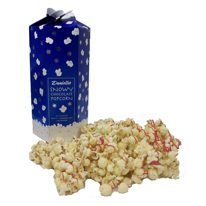 Danielle's 2 Pack Of Snowy White Chocolate Popcorn (8 oz.)