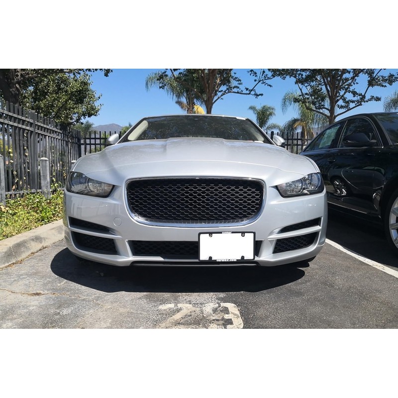iJDMTOY No Drill Front Grille Mesh Mount License Plate Relocator