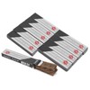 100pcs Double Edge Razor Blades Stainless Steel Shaving Blades for