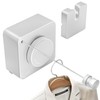 Mzzelry Retractable Heavy Duty Clothesline - Wall Mounted Indoor and