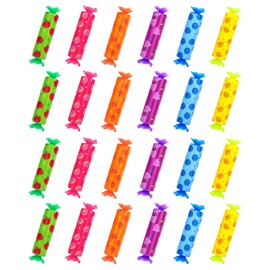 MOSTEDE Candy Shape Highlighter Set 24 Pieces Funny Mini Highlighter Stationery Cute Kawaii Highlighter Marker 6 Colours Mini Highlighter Pen Set for Children Gifts Party School