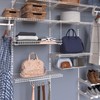 ClosetMaid Hanging Rack for Ties, Belts, Scarves, Jewelry, 10 Hooks,