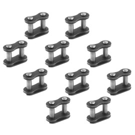 25 Chain Master Link Roller Steel Alloy Heavy Duty Roller Chain Connector Links Auto Parts for Razor MX500 Electric Drive Chain MX650 Dirt Bike Razor SX500 MiniMoto XRF500