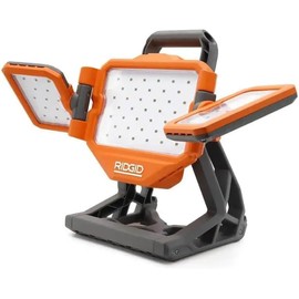 RIDGID 18V Cordless Hybrid LED Panel Light R8698B (Tool Only) (Renewed) Work Shop Garage Home