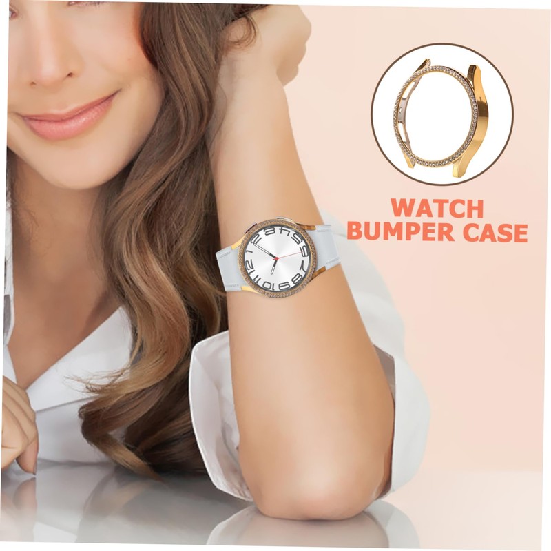 jojofuny Watch Bumper Protector Case for Watch Scratch Shock Resistant