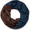 styleBREAKER 01017033 Elegant Glitter Loop Tube Scarf with Colour Gradient