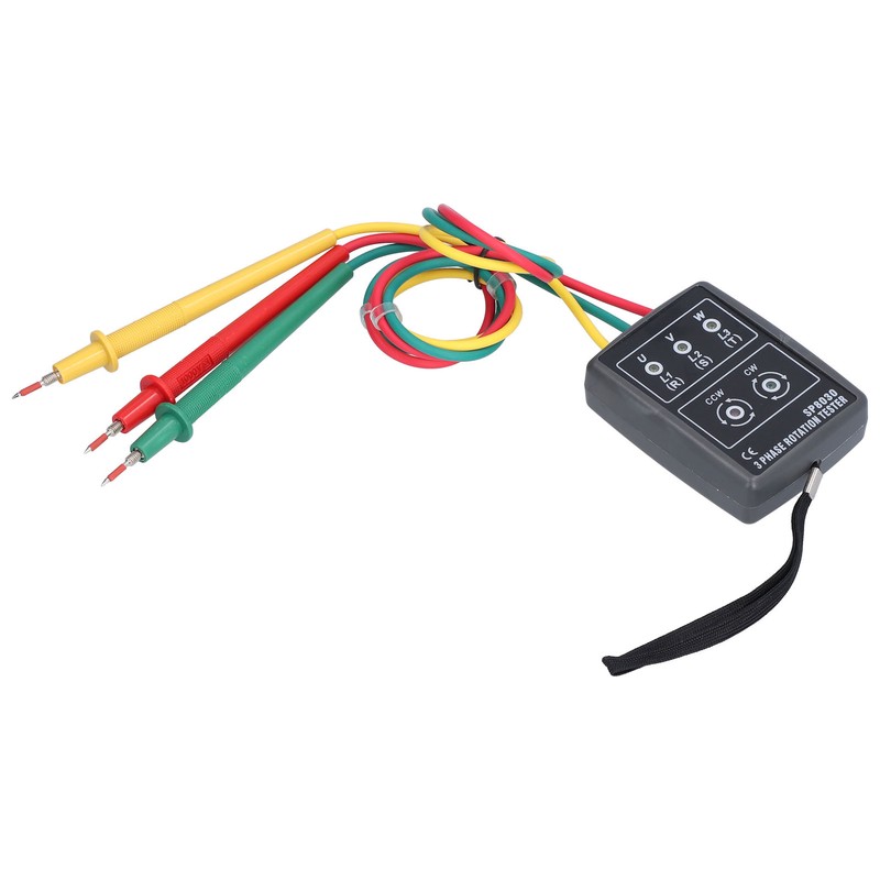 SP8030 3 Phase Rotation Meter High Accuracy Portable Industrial Phase