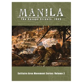Revolution Games Manila: The Savage Streets, 1945 Adult Board Game.