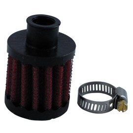 4into1 Uni Filter UP-103 1/2" Clamp-On Breather , Black
