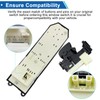 Window Switch Assembly with 3 Single Switches & LED Backlight,