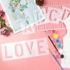 YEAJON 10 Inch Letter Stencils Symbol Numbers Craft Stencils, 42
