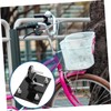 KOMBIUDA Practical Bike Basket Fixer Durable Front Mounting Bracket for