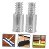 2pcs Replacement Re Adapter Pole Broom Kit Threaded Tip for