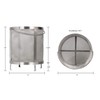 Kegco Coffee Filter Basket, 8 Gallon, Stainless Steel