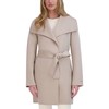 Tahari Women's Peacoat Wool Blend Lapel Collar Trench Coat, Soft