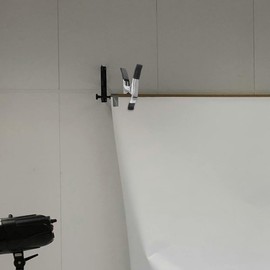 HOMSFOU 6 Nickel Plated Heavy Duty A-Frame Spring Clamp for Photography Backdrop, Woodworking