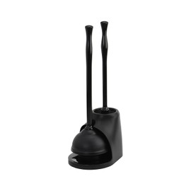 Casabella Brush Combo Plunger Black