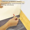 Belligern Scribing Compass,Scribe Tool,U Scribe Scribing Tool U Scribe Jig