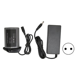 EL18 DC Coupler Kit External Full Decoding Dummy Battery with Power Supply Adapter for Nikon D4 D4S D5 D6 100‑240VEU Plug