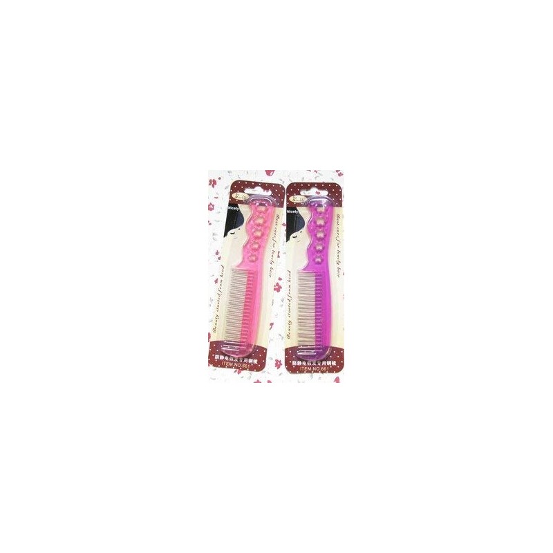 Anti-Static Wig, Cleaning Brush, Antistatic Brush, Wig Brush, Pink, Purple/D103H