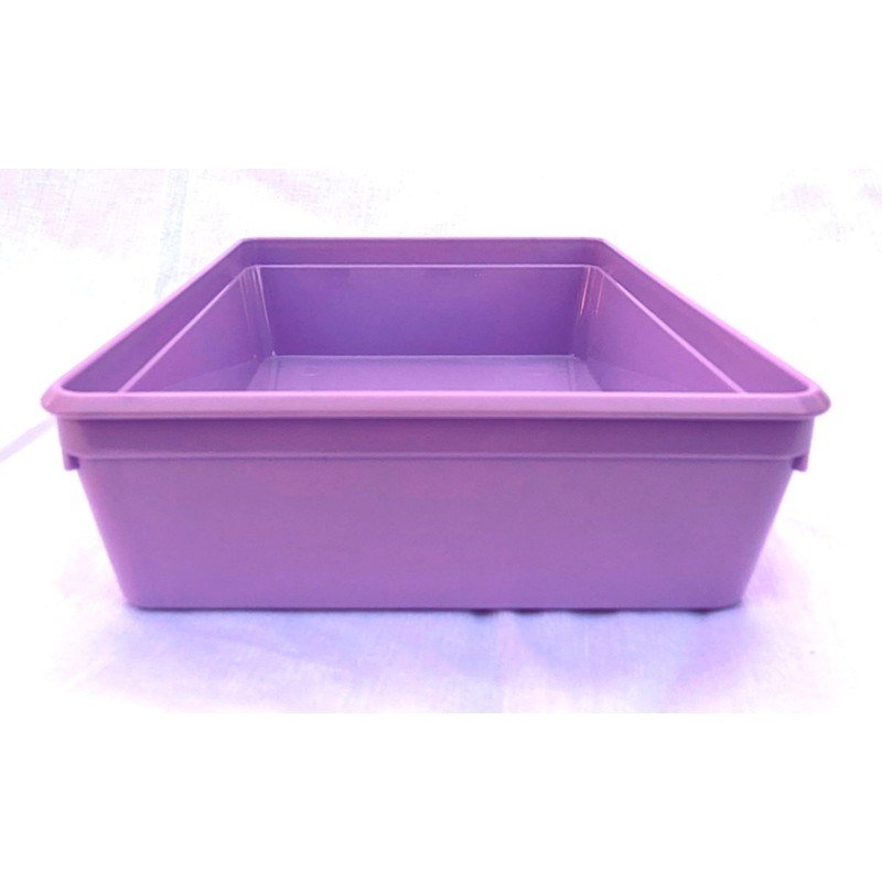 Instrument tray – 19cm x 14cm x 5.5cm. polypropylene (Purple)
