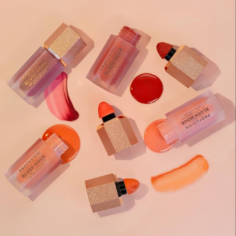 Profusion Cosmetics Blush Hour Soft Matte Liquid Blush, Rich Pigment