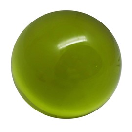 Rock Ridge 76mm Chartreuse (Pale Yellow) Acrylic Contact Juggling Ball