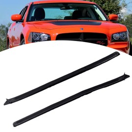 Flynsu Windshield A Pillar Molding Trim Panel Replacement for 2005-2010 Chrysler 300 Dodge Charger Magnum 4805888AC, 4805889AD, 04805889AC, 04805888AC, 04805889AD, 04805888AD