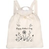 Azeeda 'Happy Mother's Day' Canvas Rucksack/Backpack (RK00036907)