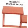 OATIPHO Tiered Wooden Display Stand for Plants and Figurines Wood