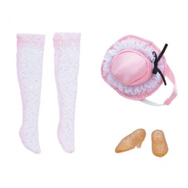 Licca-chan Episodes ga-ruzusuku-ruko-deguzzusetto Harajuku Girls Check Gold