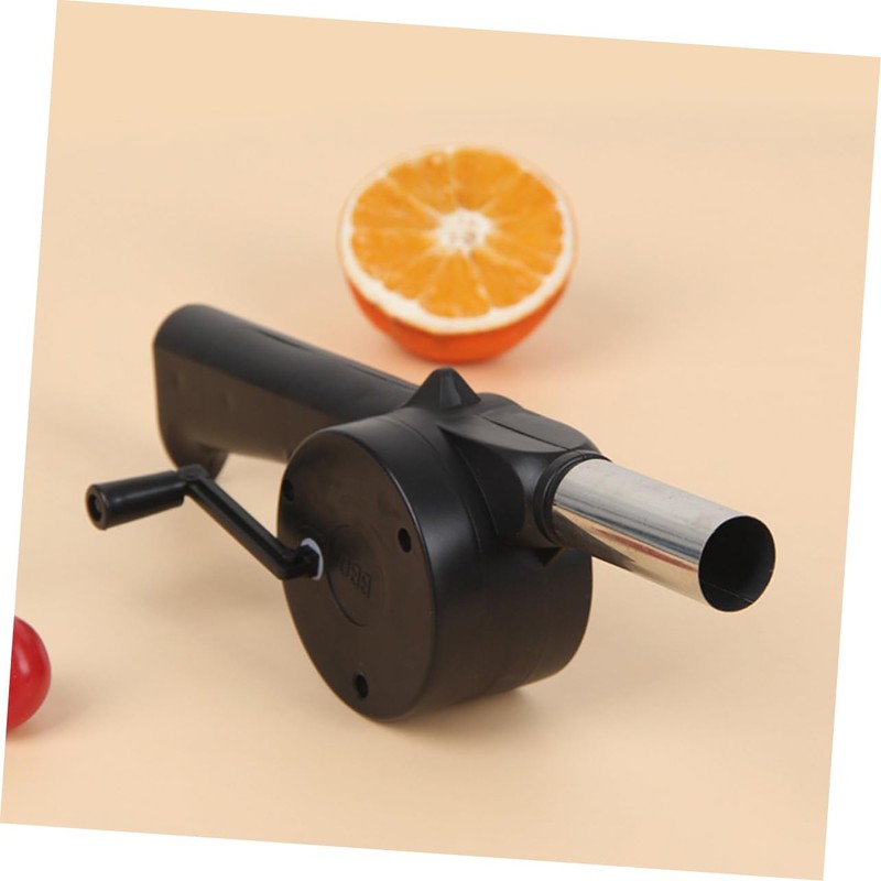 Outanaya Outdoor Hand Crank Blower Fan for Barbecue Compact Practical