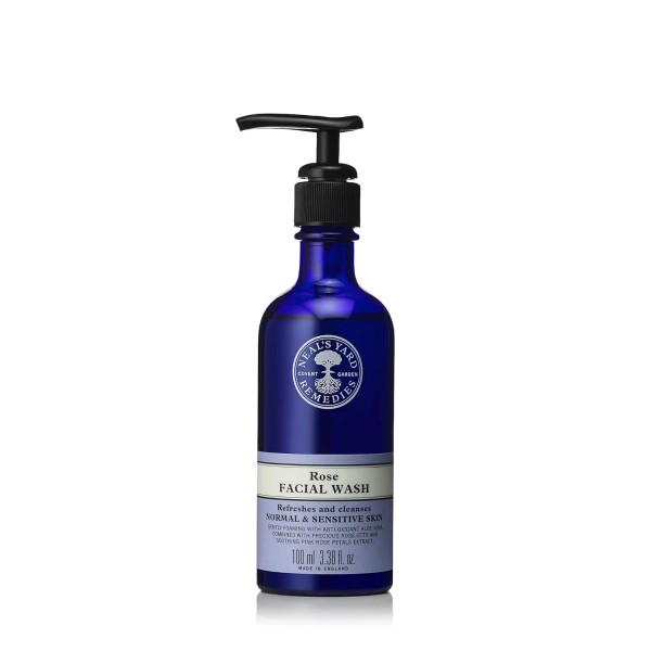 Neal's Yard Rehydrating Rose Face Wash, Soothing & Balancing for