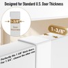 KitchLife Long Over The Door Hooks Hanger with 15.75" Extended