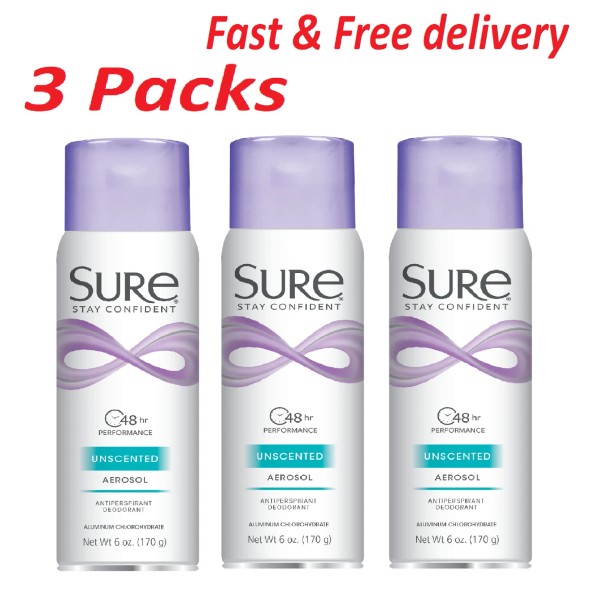 Sure Aerosol Unscented Anti-Perspiran